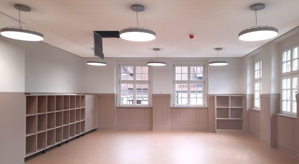 Klassenzimmer, Denkmalschutz Altbau, Sanierung, PIA Architekten GmbH, Ines Grübel, Gerhard Leicht